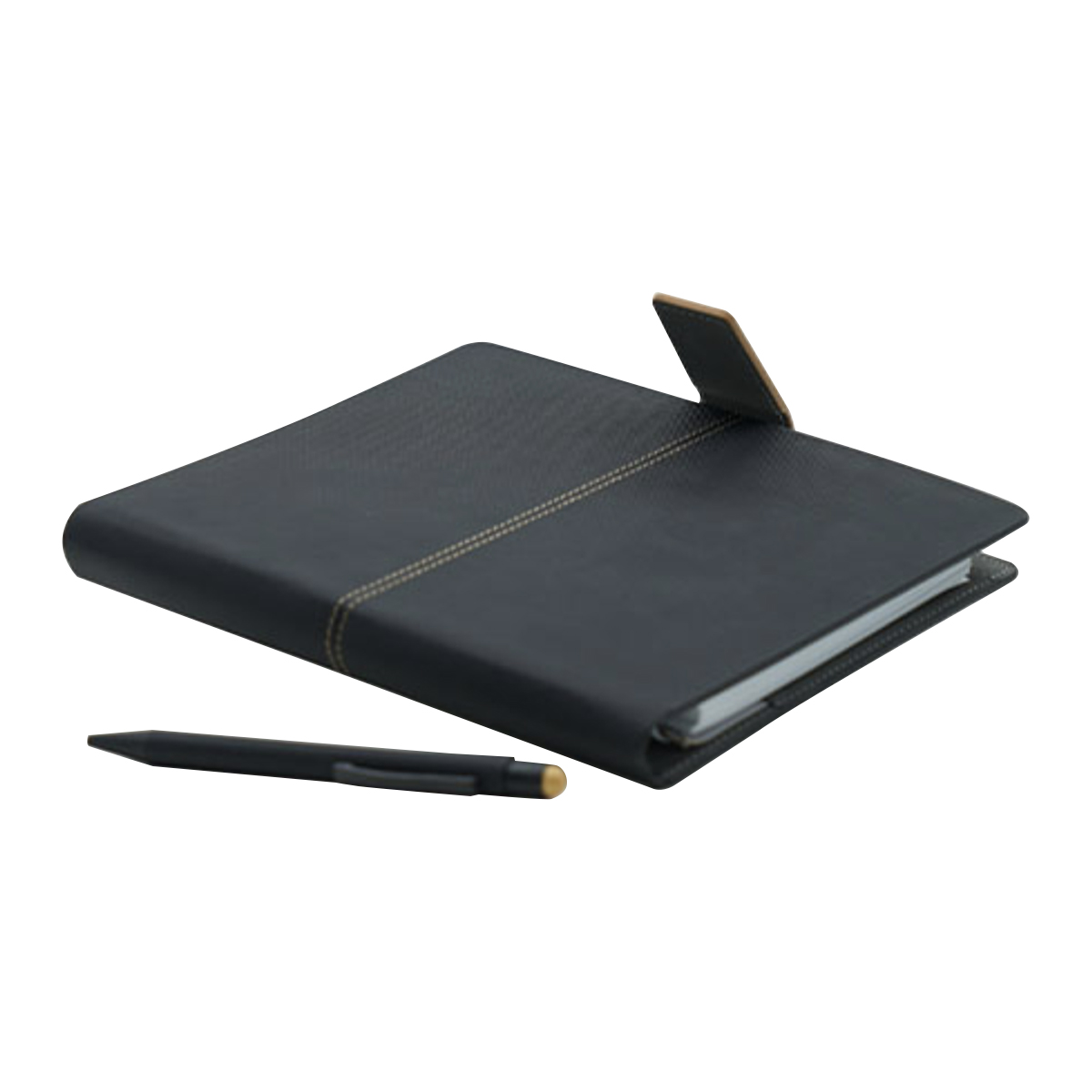 Leather Diary with Magnetic Closure